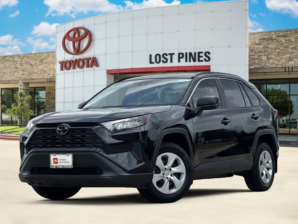 Midnightblack 2019 Toyota RAV4 LE FWD SUV / Crossover Front-Wheel Drive 8-Speed Automatic