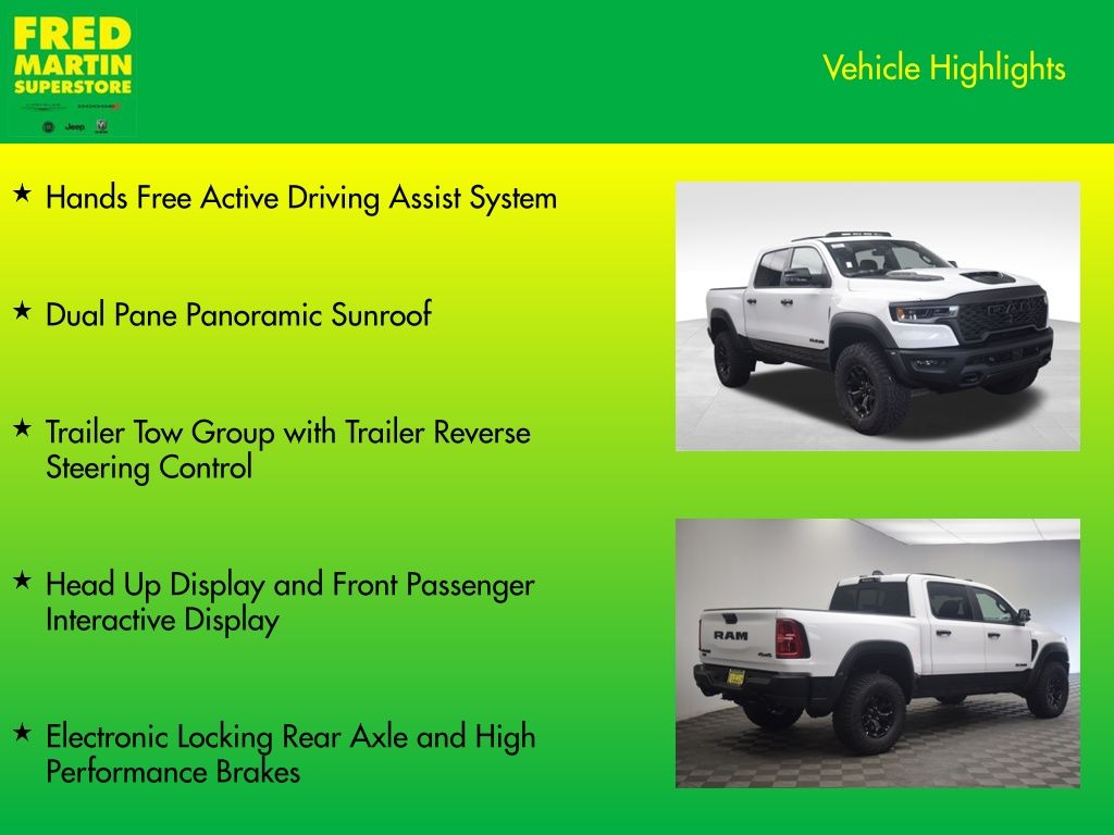 new 2026 Ram 1500 car, priced at $84,276