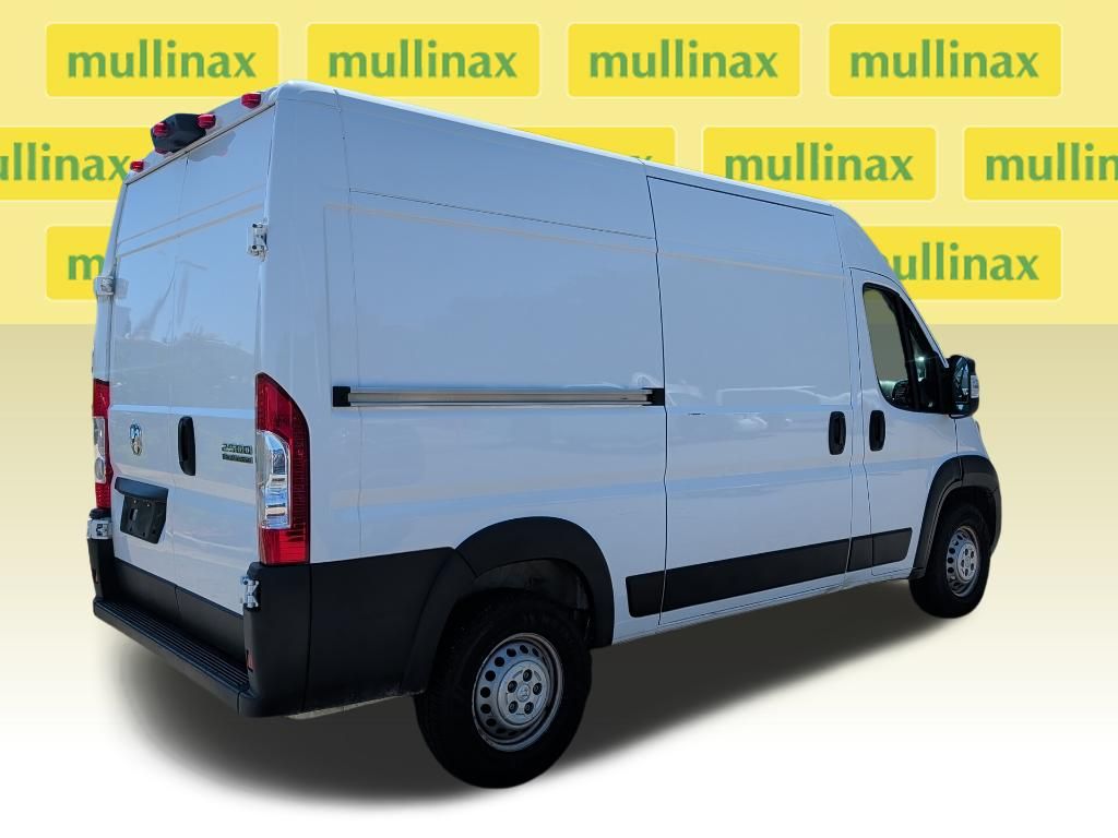 2024 Bright White Clearcoat Ram ProMaster 2500 High Roof FWD Van