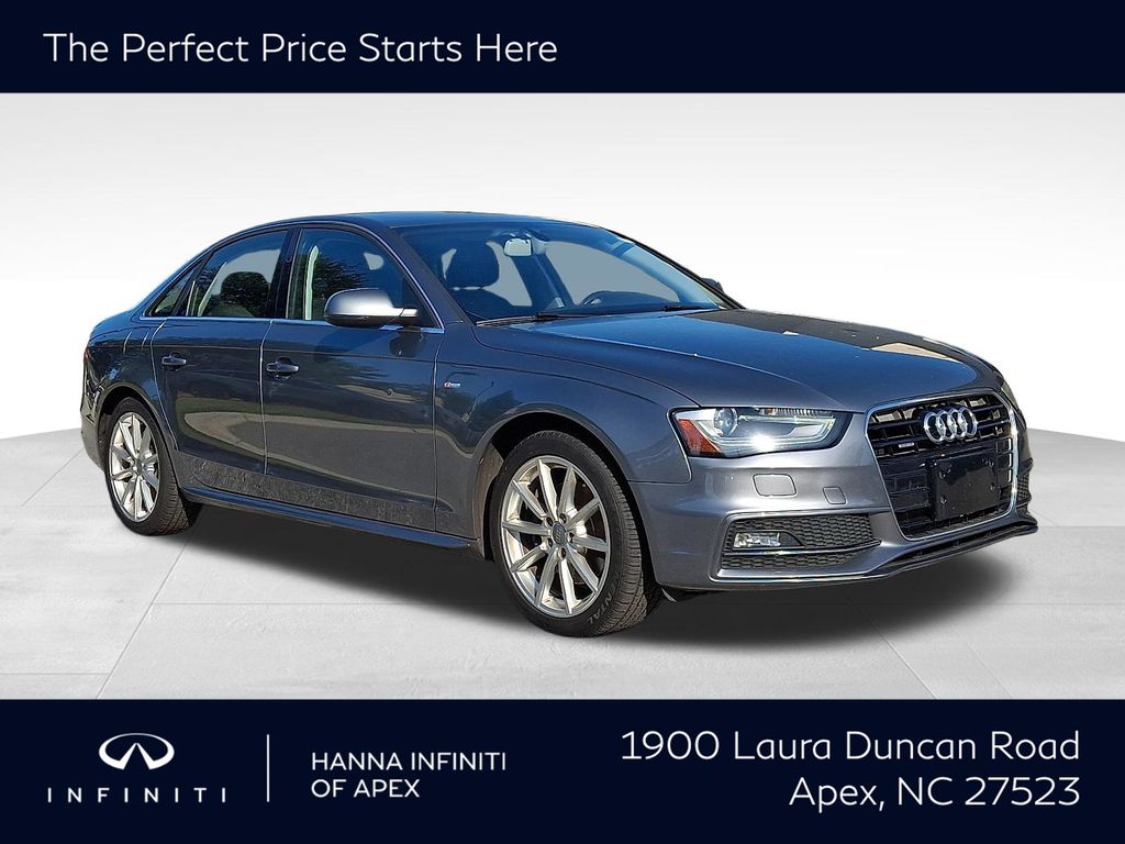 Florett Silver Metallic 2016 Audi A4 Sedan All-Wheel Drive 8-Speed Automatic