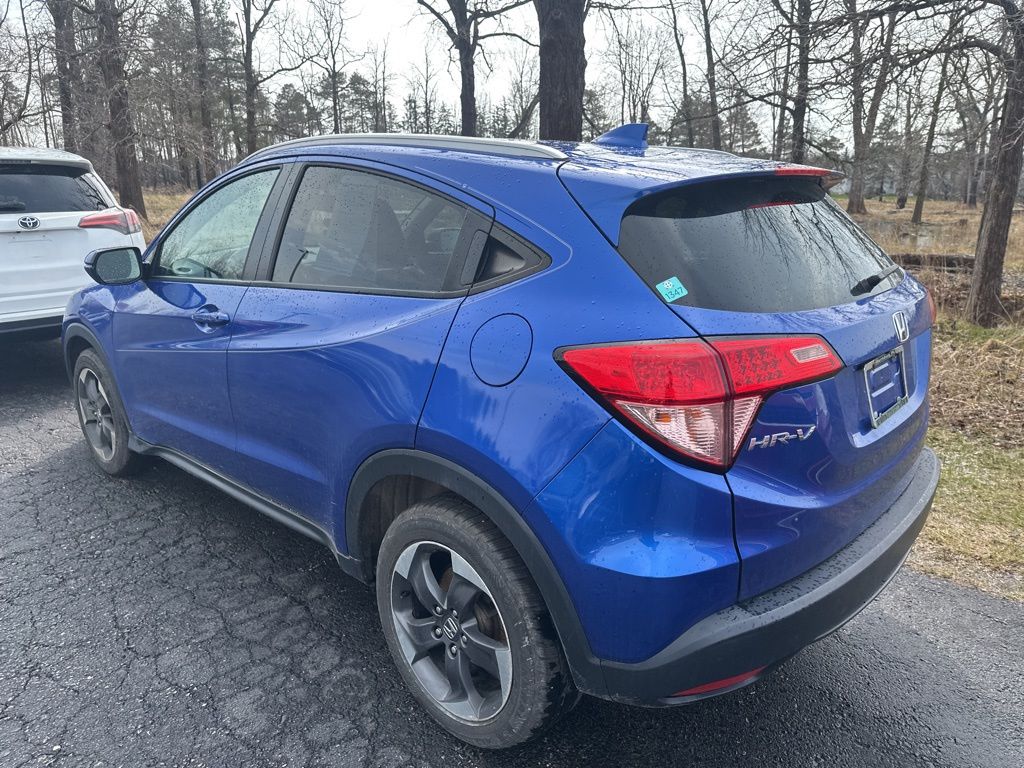 Used 2018 Blue Honda EX-L image 4