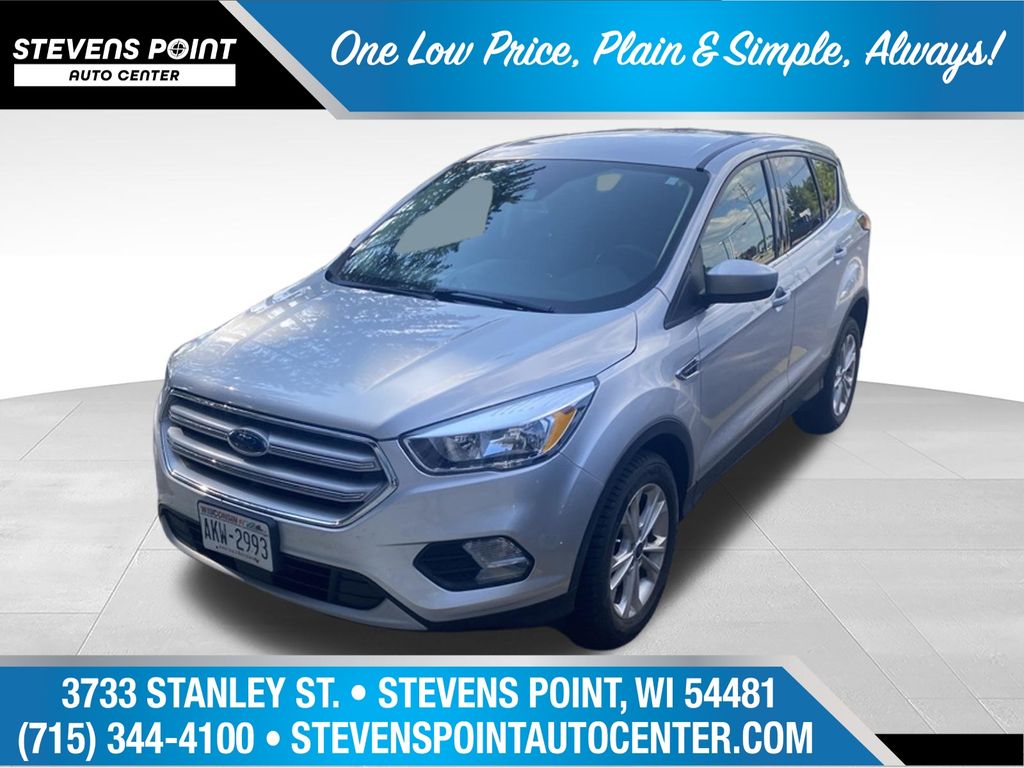 Ingot Silver Metallic 2019 Ford Escape SUV / Crossover All-Wheel Drive 6-Speed Automatic
