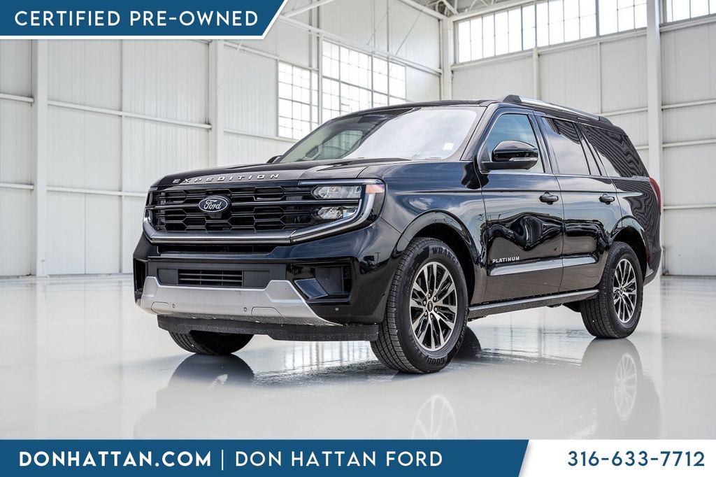 Black Metallic 2025 Ford Expedition SUV / Crossover Four-Wheel Drive Automatic