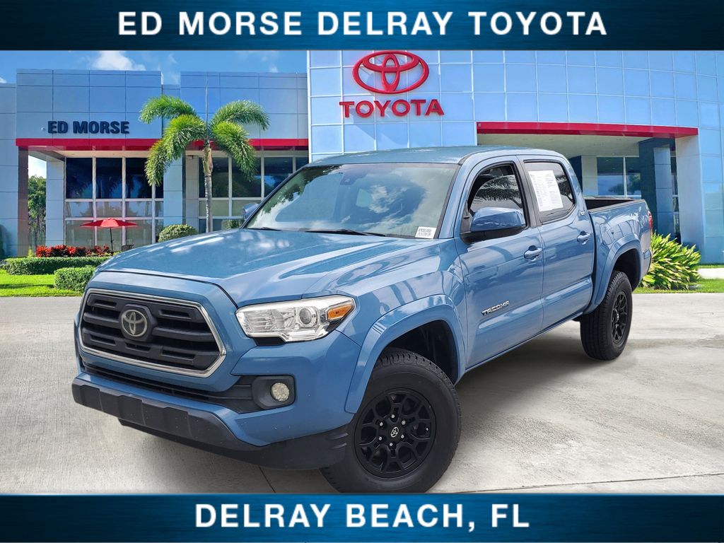 Cavalry Blue 2019 Toyota Tacoma Pickup Truck 4X2 6-Speed Automatic