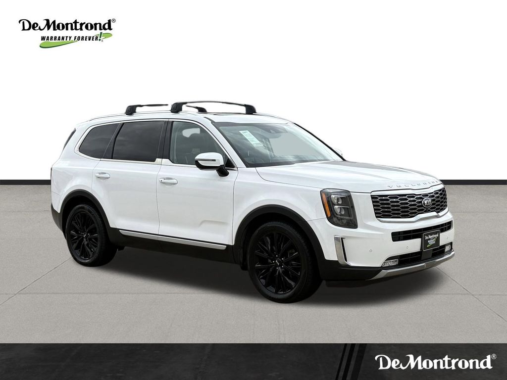 2021 Kia Telluride SX White at Shottenkirk Kia Fort Bend