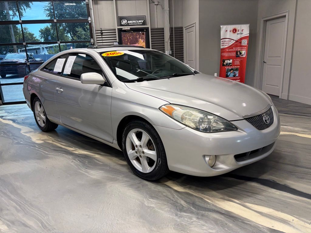 Lunar Mist Metallic 2004 Toyota Camry Solara Coupe Front-Wheel Drive 5-Speed Automatic