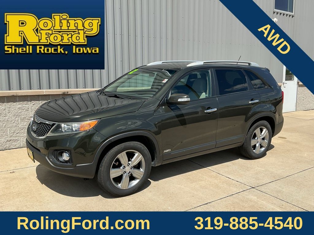 Green (Tuscan Olive) 2012 Kia Sorento EX AWD SUV / Crossover All-Wheel Drive 6-Speed Automatic