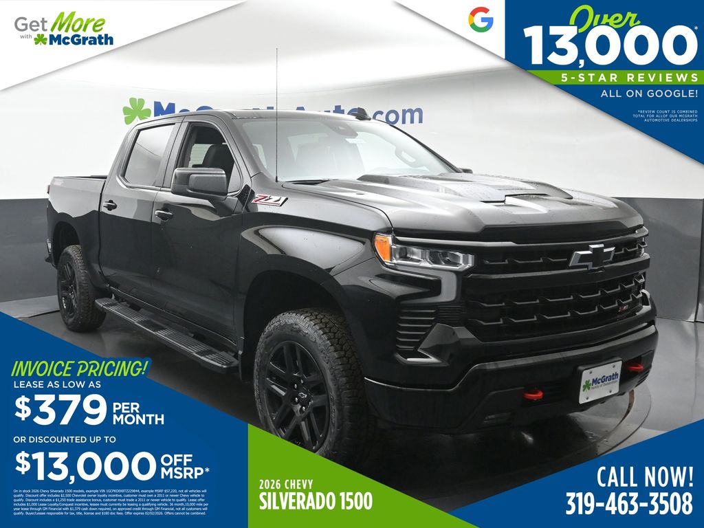 2026 Chevrolet Silverado 1500 LT Trail Boss Crew Cab 4WD