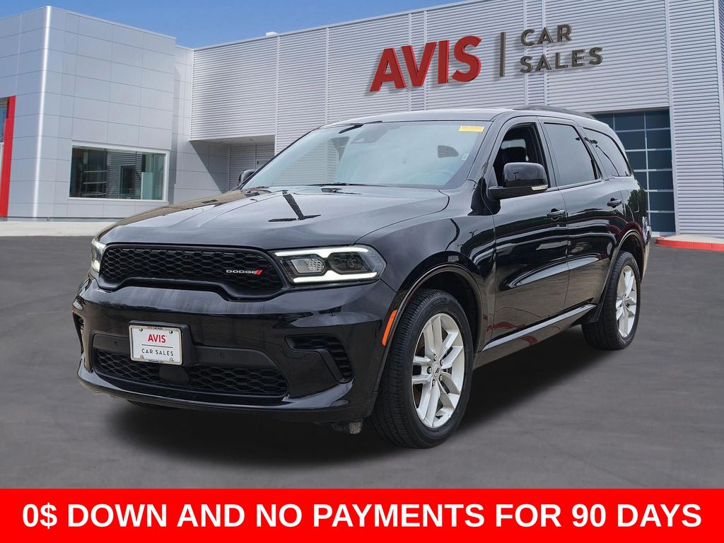 DB Black Crystal Clearcoat 2025 Dodge Durango GT Plus AWD SUV / Crossover All-Wheel Drive 8-Speed Automatic
