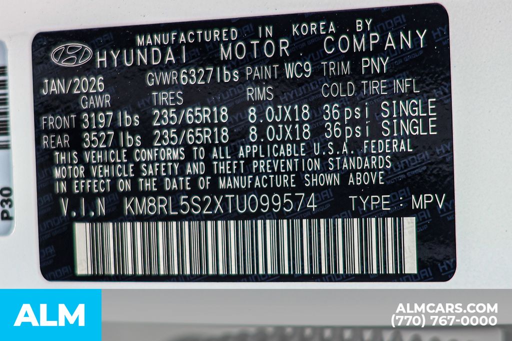 Used 2026 White Hyundai SEL image 64