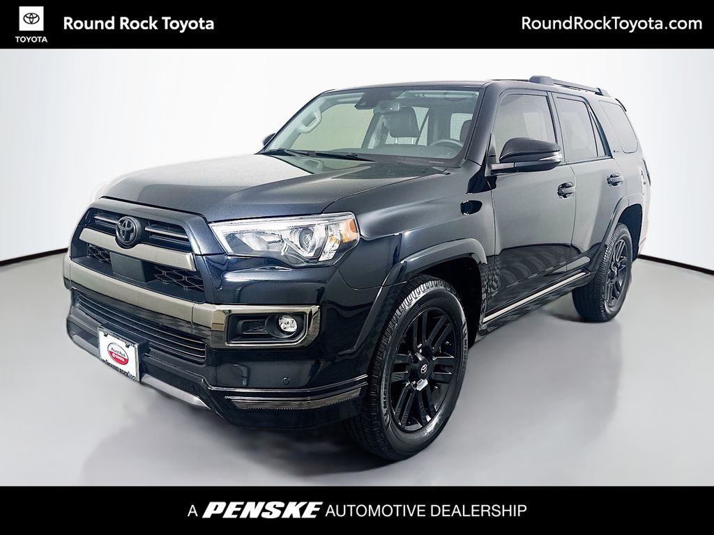Midnight Black Metallic 2021 Toyota 4Runner Nightshade Edition 4WD SUV / Crossover All-Wheel Drive 5-Speed Automatic Overdrive