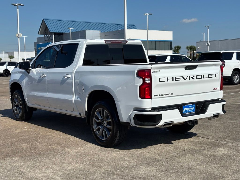 2022 Chevrolet Silverado 1500 LTD RST White at Monument Chevrolet