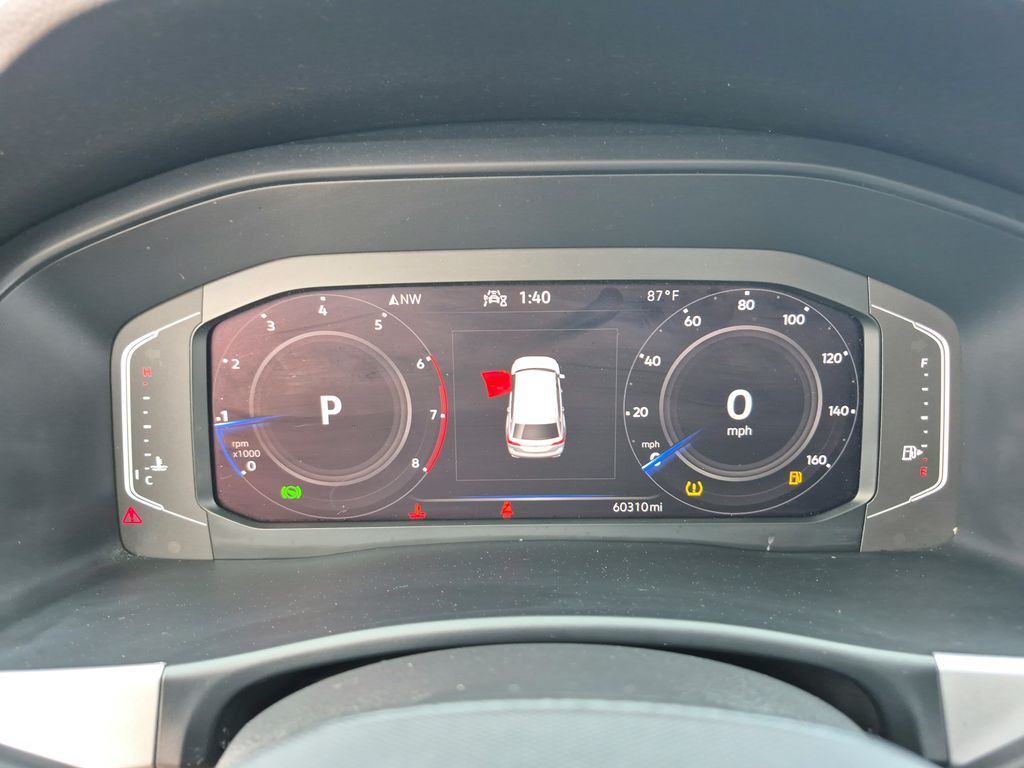 2022 Volkswagen Atlas 3.6L V6 SE w/Technology Red at DeMontrond Auto Country