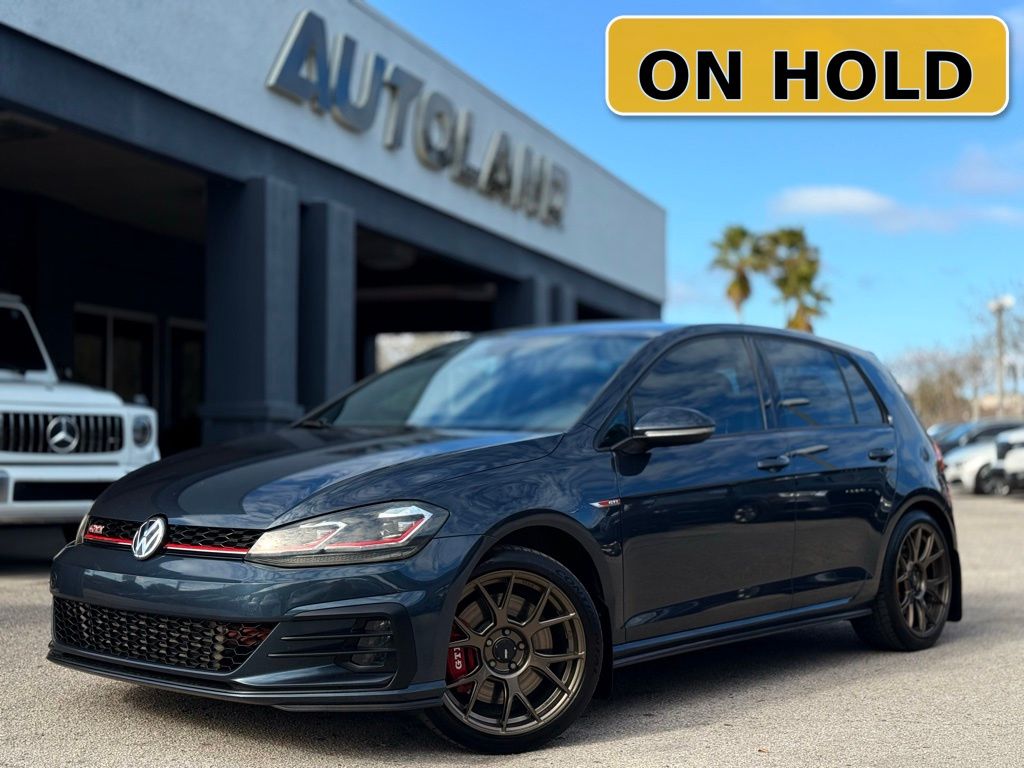 Blue Metallic 2020 Volkswagen Golf GTI 2.0T S 4-Door FWD Hatchback Front-Wheel Drive 6-Speed Manual