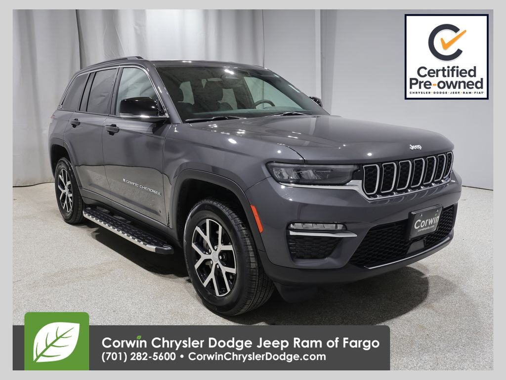 Baltic Gray Metallic Clearcoat 2024 Jeep Grand Cherokee SUV / Crossover Four-Wheel Drive 8-Speed Automatic