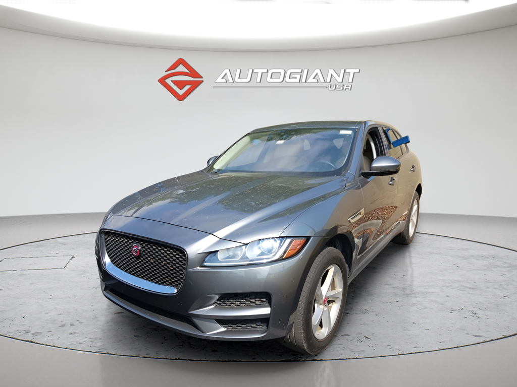 Gray 2018 Jaguar F-PACE 30t Premium AWD SUV / Crossover All-Wheel Drive 8-Speed Automatic