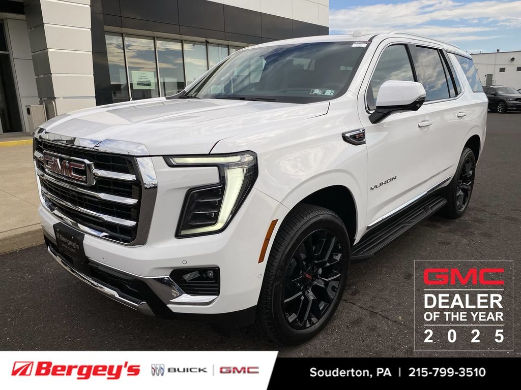 Summit White 2026 GMC Yukon SUV / Crossover Four-Wheel Drive Automatic