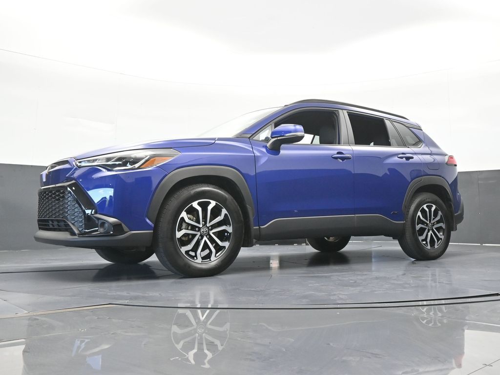 Used 2024 Blue Toyota Hybrid SE image 51