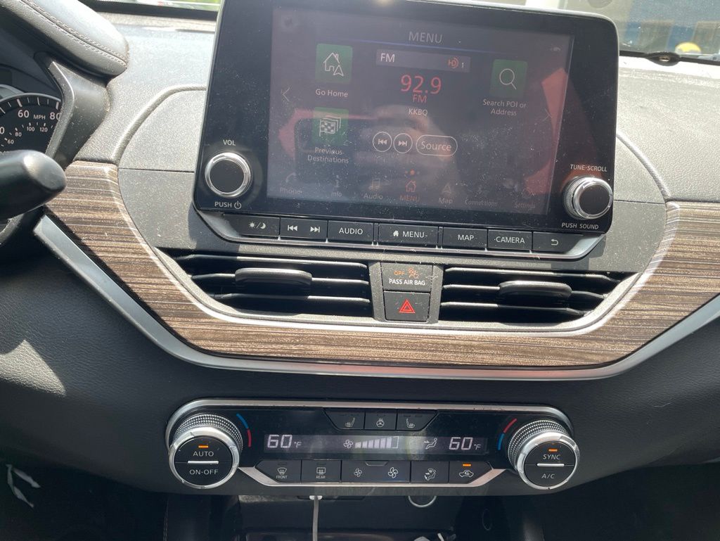 2020 Nissan Altima 2.5 SL Silver at Texan Dodge Chrysler Jeep Ram