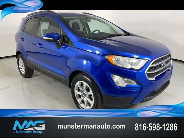 Lightning Blue Metallic 2018 Ford EcoSport SE SUV / Crossover Front-Wheel Drive 6-Speed Automatic