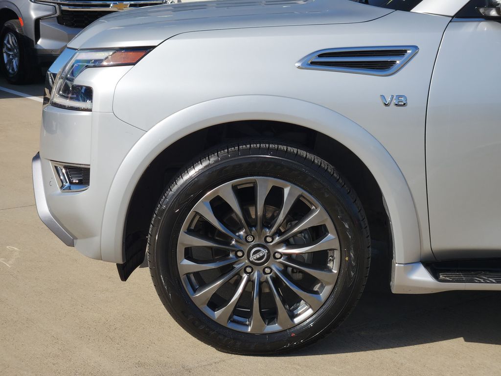 2022 Nissan Armada Platinum Silver at Bravo Nissan