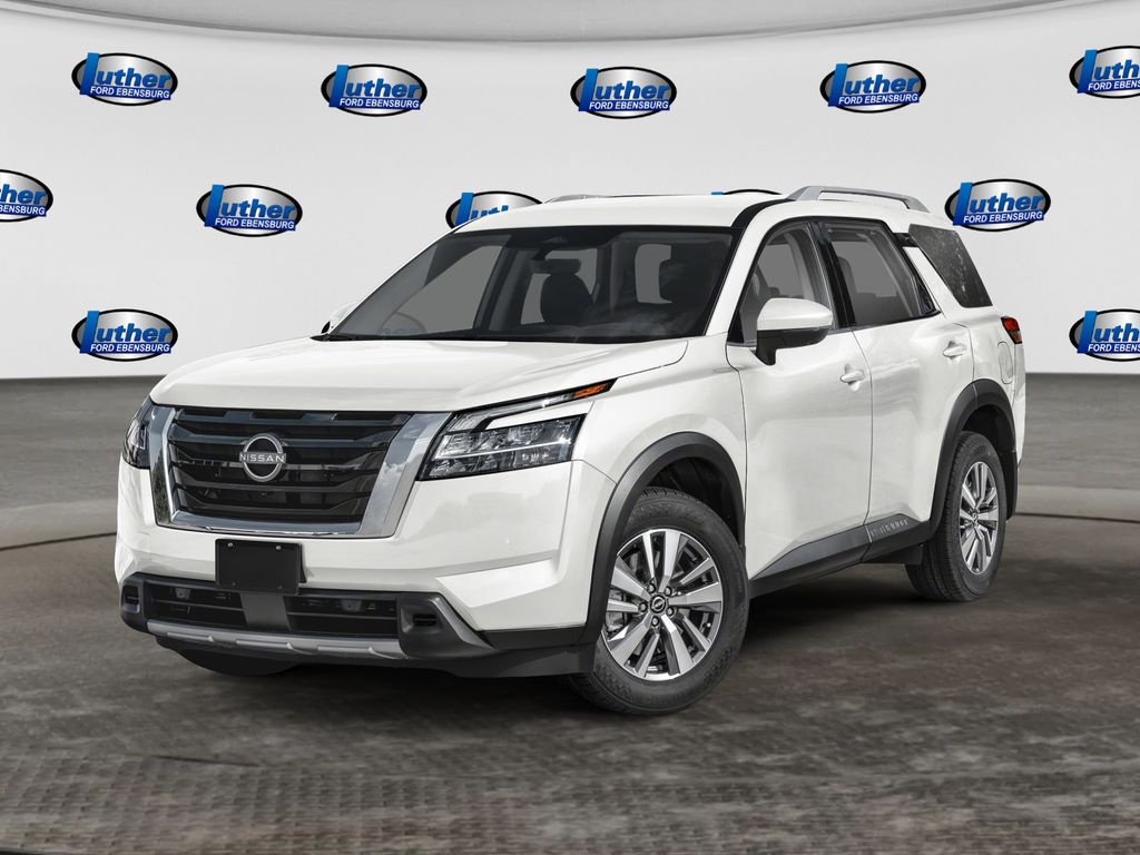 2024 Nissan Pathfinder SL White at Auto Express Mitsubishi