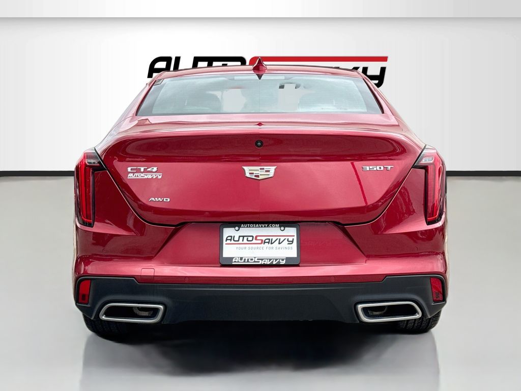 2024 Cadillac CT4 Premium Luxury Red at Cook Ford