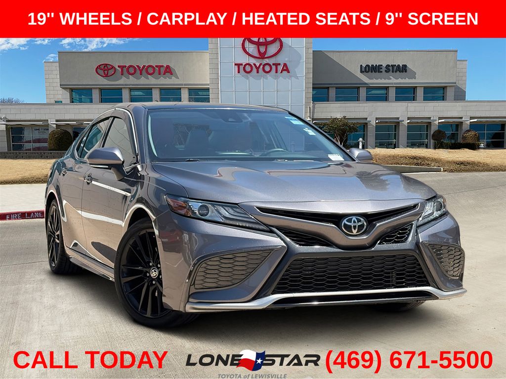 Predawn Gray Mica 2021 Toyota Camry Sedan Front-Wheel Drive 8-Speed Automatic