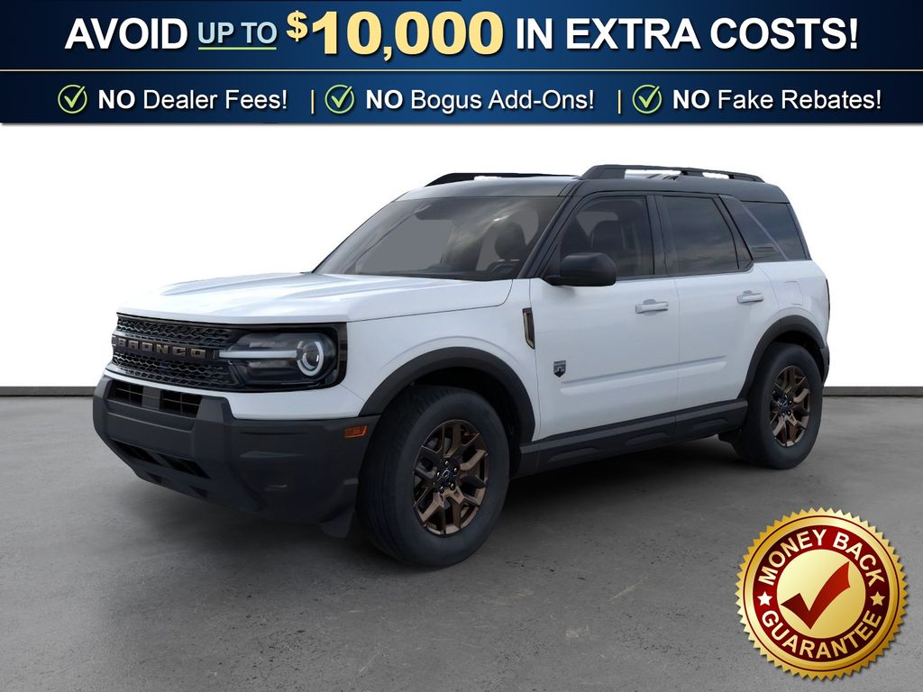Space White Metallic 2026 Ford Bronco Sport SUV / Crossover All-Wheel Drive 8-Speed Automatic