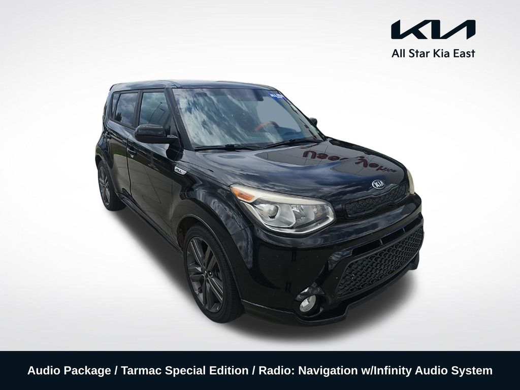 Shadow Black 2016 Kia Soul Wagon Front-Wheel Drive 6-Speed Automatic