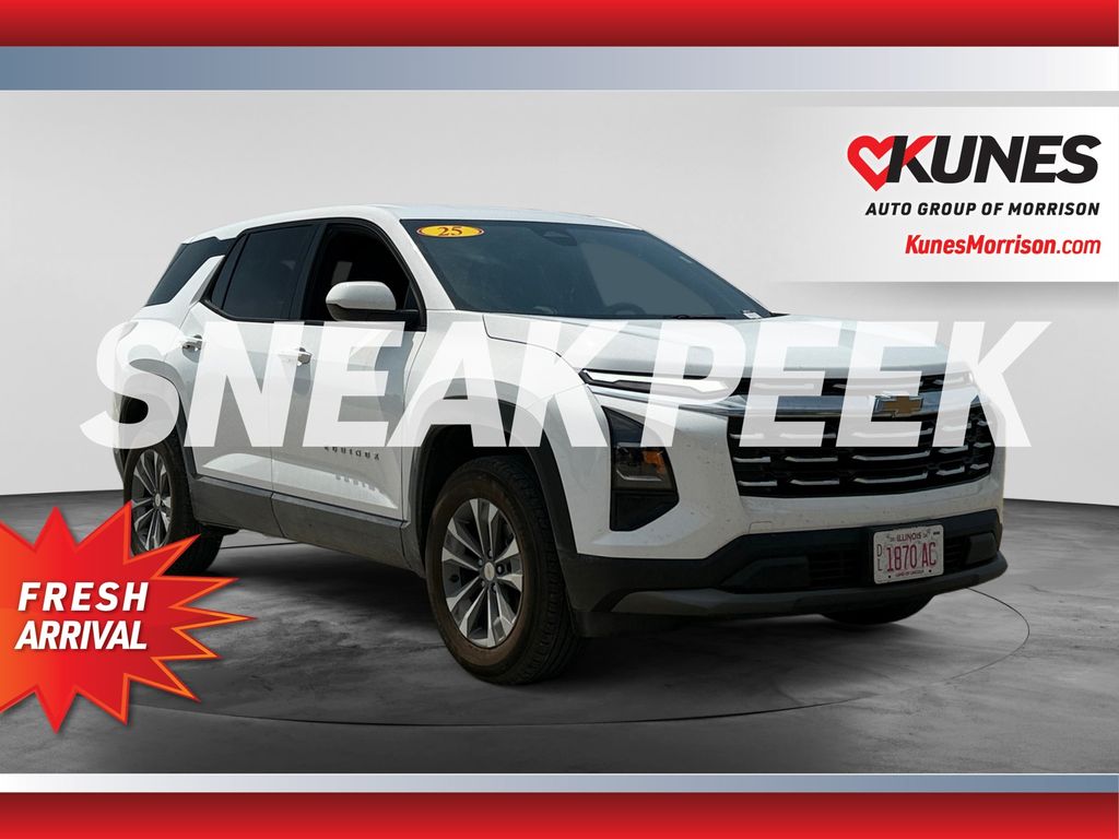 Summit White 2025 Chevrolet Equinox SUV / Crossover Four-Wheel Drive 8-Speed Automatic