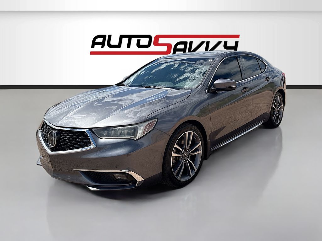 Used 2019 Gray Acura 3.5L Advance Pkg image 3