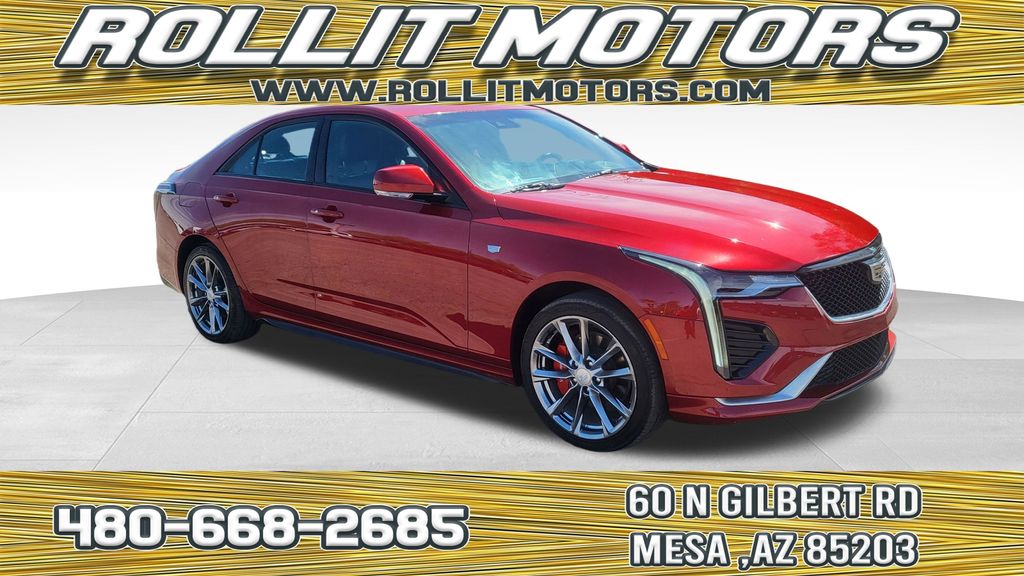 Red Obsession Tintcoat 2020 Cadillac CT4 Sport AWD Sedan All-Wheel Drive 8-Speed Automatic