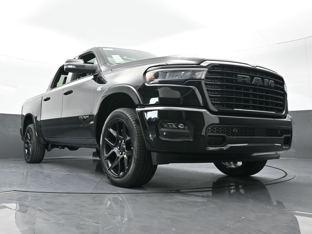 New 2026 Diamond Black Crystal Pearlcoat Ram Laramie image 62
