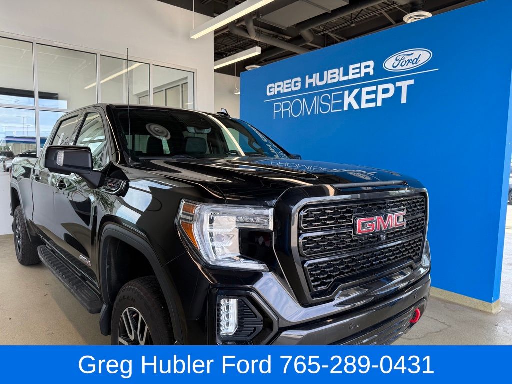 Black 2021 GMC Sierra 1500 Pickup Truck Four-Wheel Drive Automatic