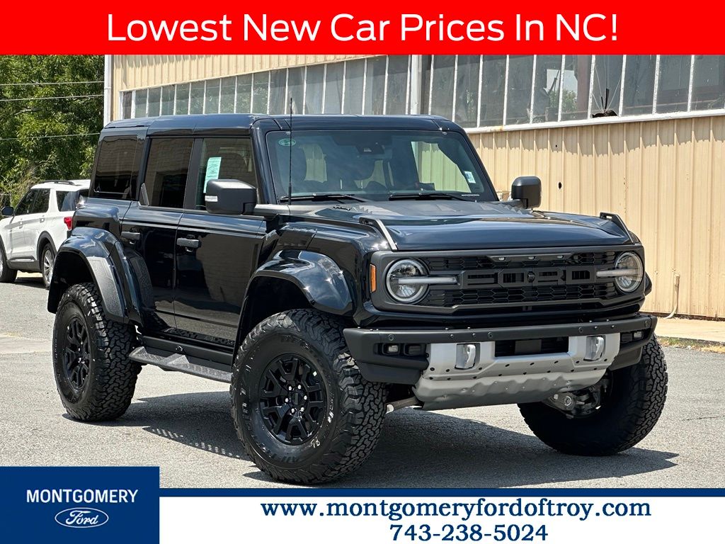 Shadow Black 2026 Ford Bronco Raptor SUV / Crossover Four-Wheel Drive Automatic
