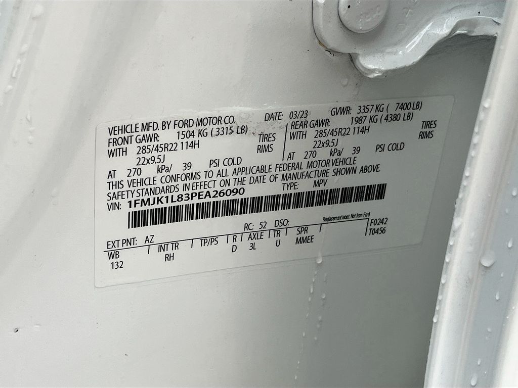 Used 2023 White Ford Platinum image 34