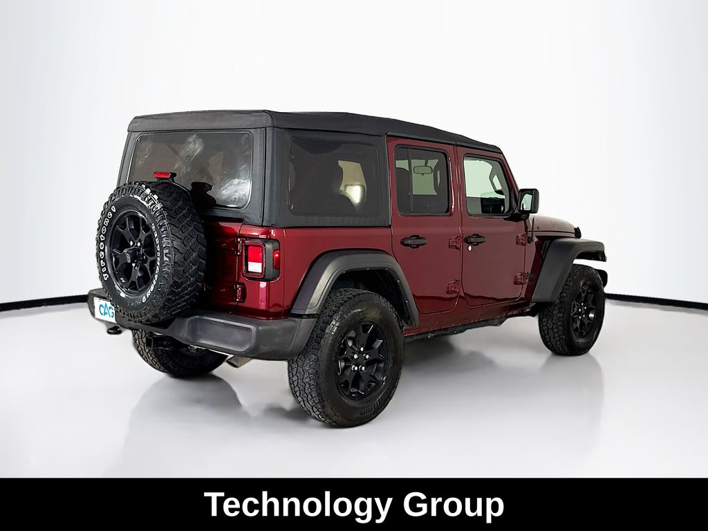 Used Car 2021 Jeep Wrangler  Unlimited Willys For Sale Under $30,000 In Austin, Texas