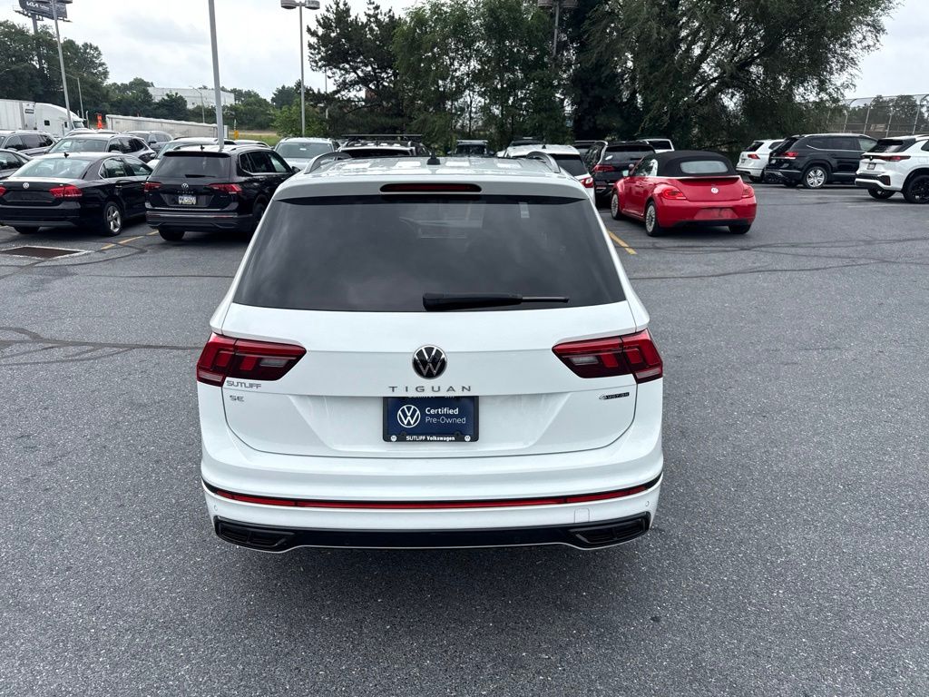 2022 Volkswagen Tiguan 2.0T SE R-Line Black White at Bob Ruth Ford