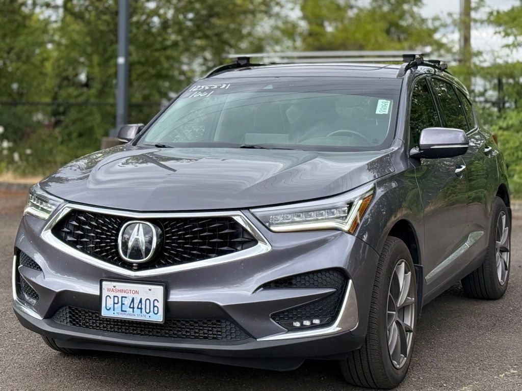 Gray (Gunmetal Metallic) 2019 Acura RDX SUV / Crossover All-Wheel Drive Automatic