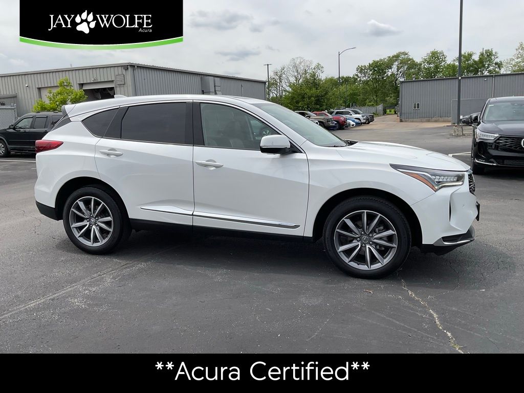 Platinum White Pearl 2023 Acura RDX SUV / Crossover All-Wheel Drive Automatic