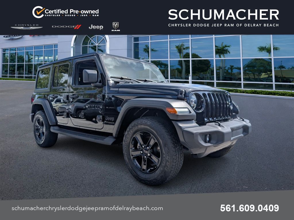 used 2021 Jeep Wrangler car, priced at $28,988