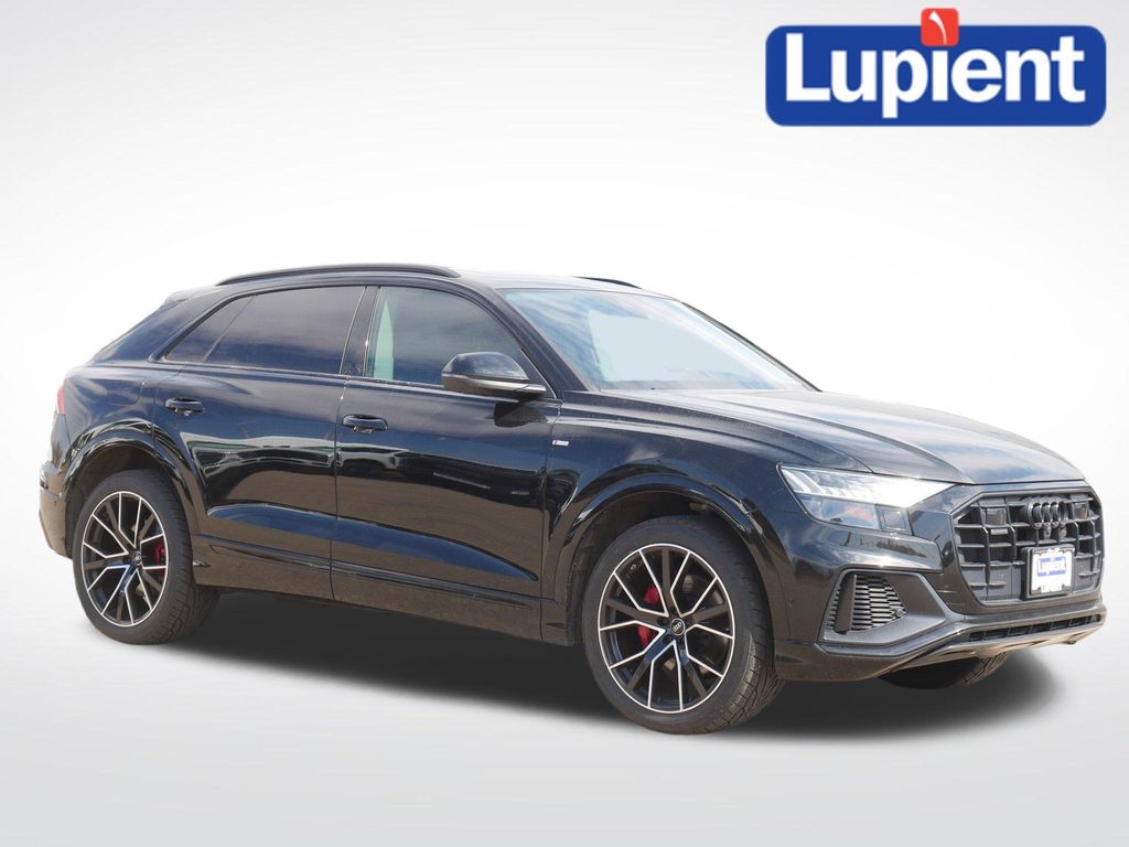 Black Metallic 2023 Audi Q8 quattro Premium Plus 55 TFSI SUV / Crossover All-Wheel Drive 8-Speed Automatic