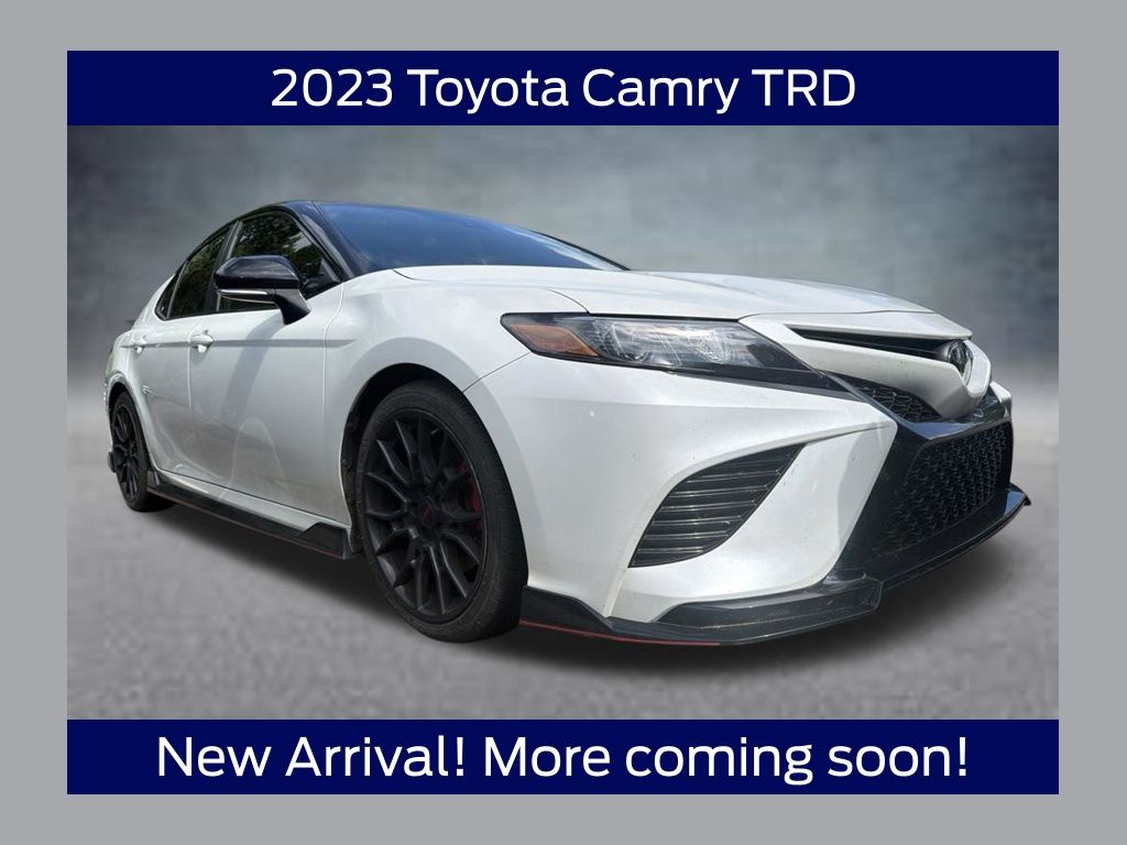 Midnight Black Metallic 2023 Toyota Camry Sedan Front-Wheel Drive 8-Speed Automatic