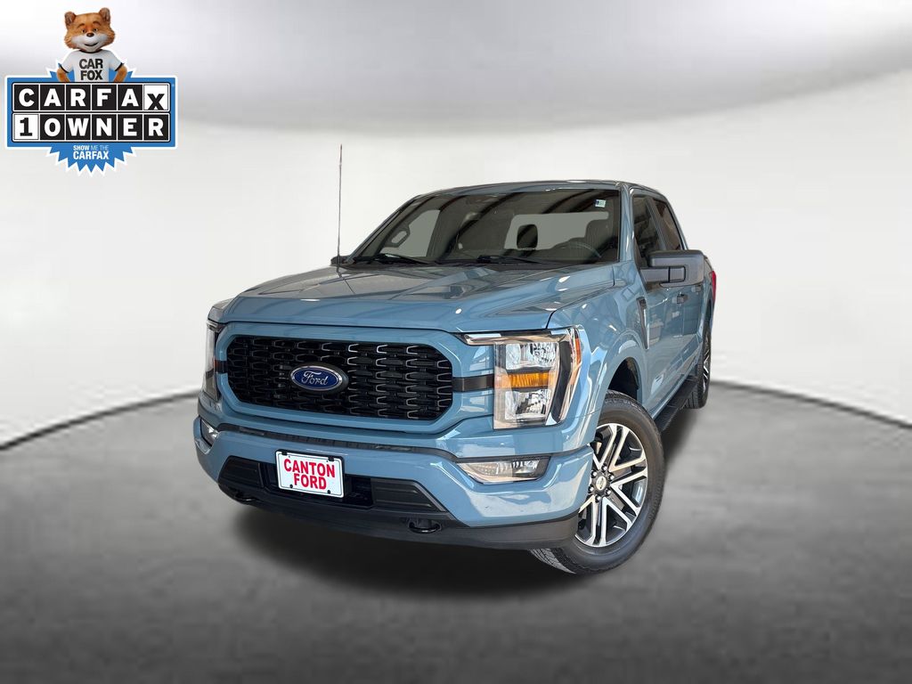 Area 51 Blue 2023 Ford F-150 Pickup Truck Four-Wheel Drive Automatic