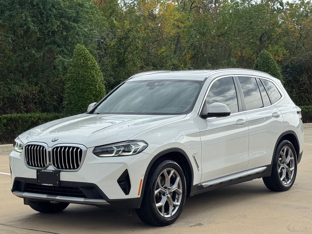 2024 BMW X3 sDrive30i White at Parkway Family Mazda