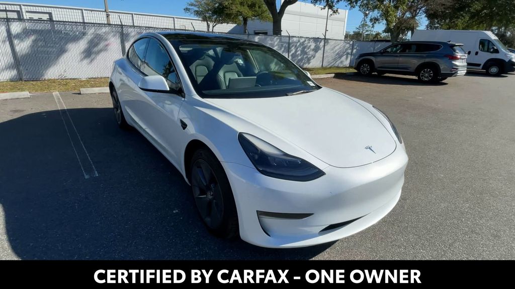 Used 2023 Tesla Model 3 Base with VIN 5YJ3E1EA6PF499338 for sale in Jacksonville, FL