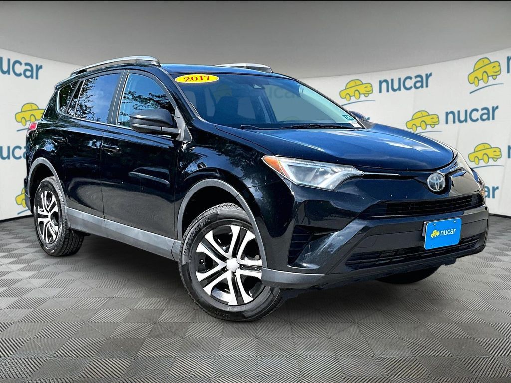 Black 2017 Toyota RAV4 SUV / Crossover All-Wheel Drive 6-Speed Automatic