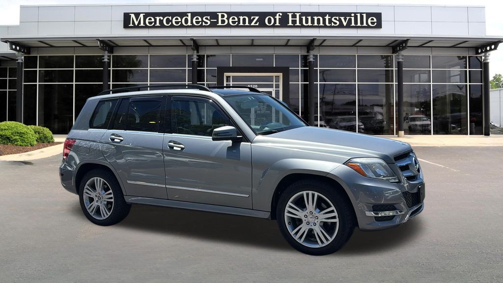 Palladium Silver Metallic 2015 Mercedes-Benz GLK SUV / Crossover All-Wheel Drive Automatic