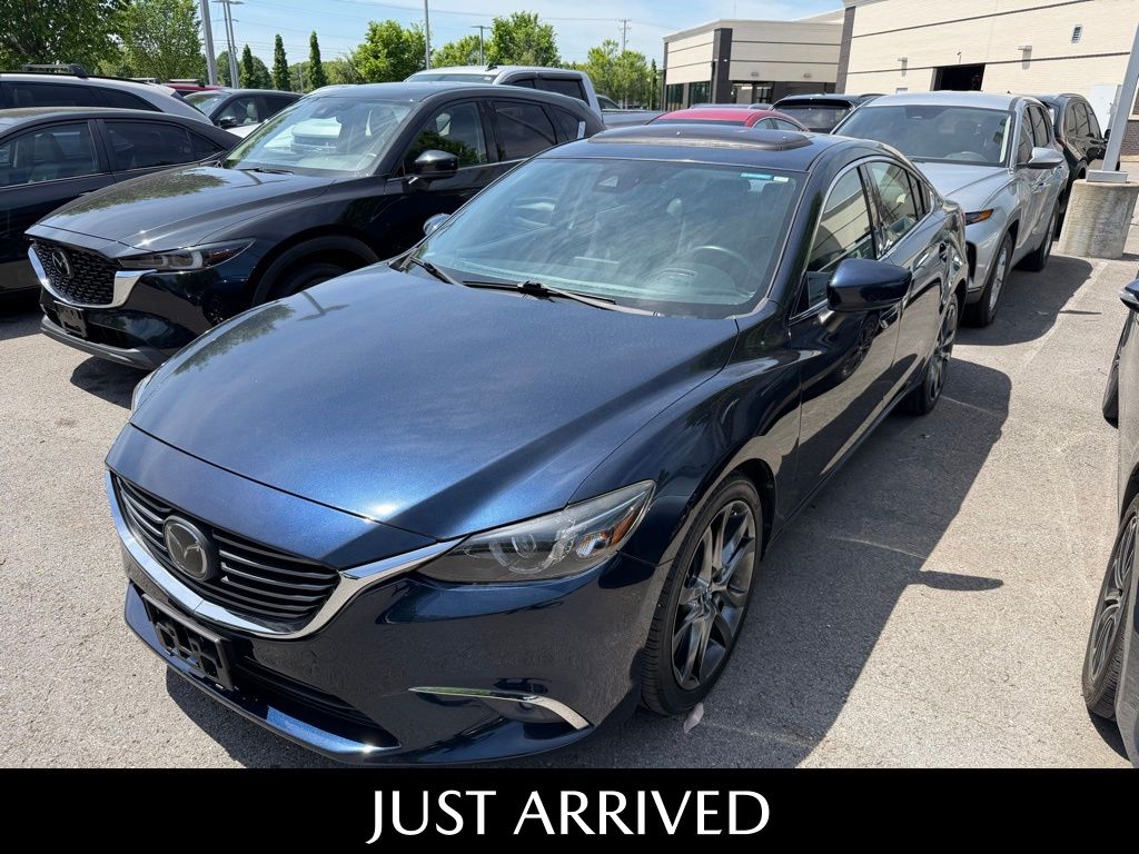 Deep Crystal Blue Mica 2017 Mazda MAZDA6 Grand Touring Sedan FWD Sedan Front-Wheel Drive 6-Speed Automatic